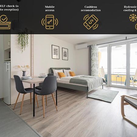 Westside Garden Apartments By Urbanrent Budapesta Exterior foto