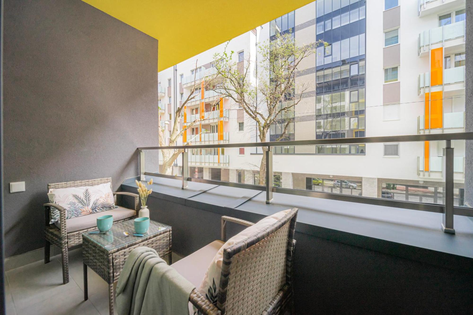Westside Garden Apartments By Urbanrent Budapesta Exterior foto